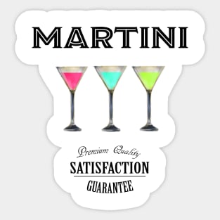 Martini Sticker